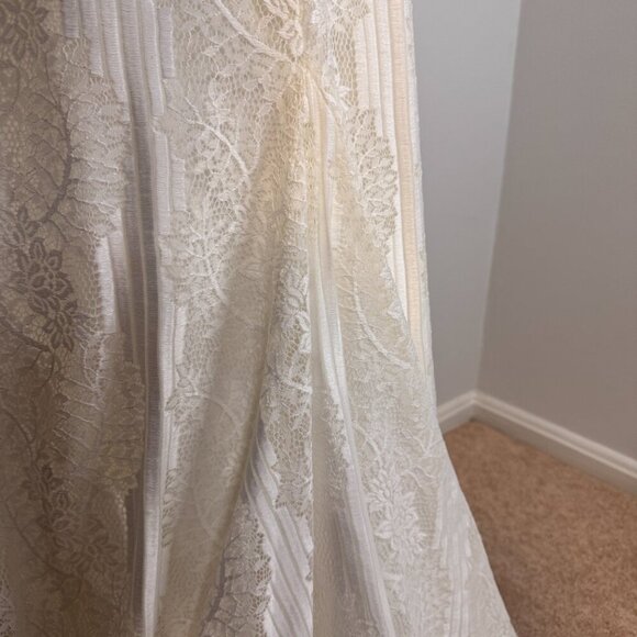 glow Ivory Wedding Dresses - Size 12 - Picture 7 of 9